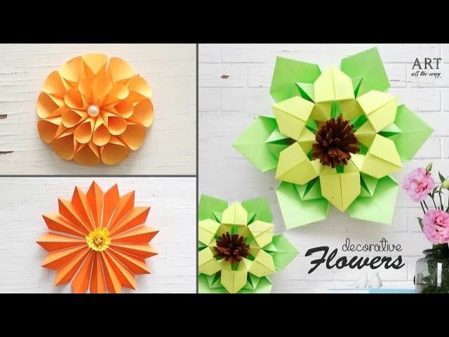 3 Easy Decorative Paper Flower