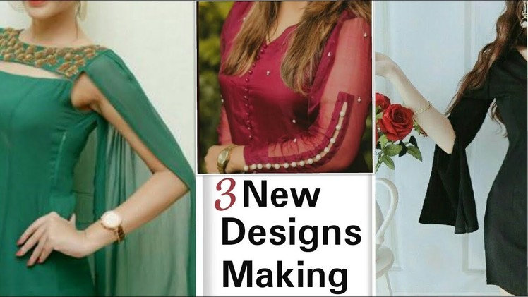 3 latest designs of baaju cutting and stitching in just 15 min.  in Hindi