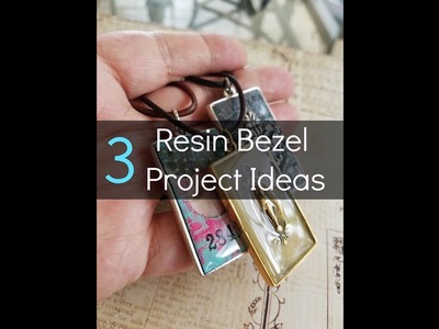3 Resin Pendant Project Ideas with extra Bonus Project