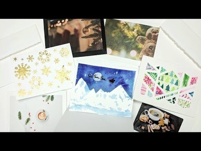 4 Types of Handmade Holiday Cards
