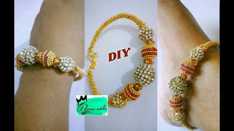 Anklets cum Bracelet - Silk thread Anklets | Use 2 in 1 with adjustment rings