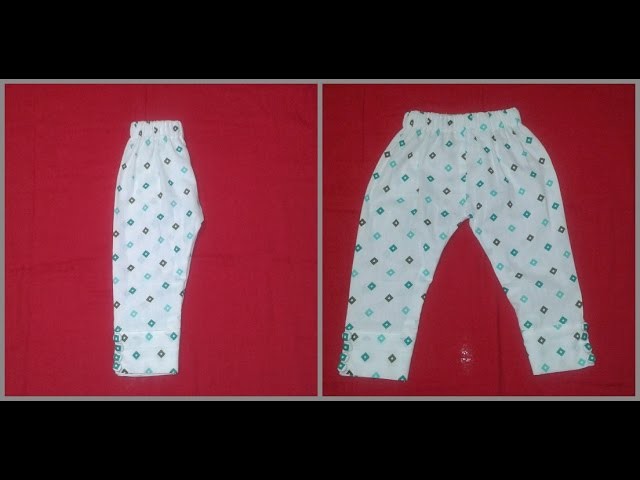 Baby pant cutting and stitching