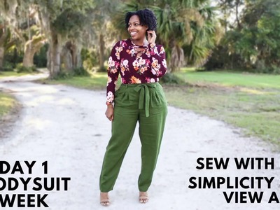 Bodysuit Week: Sew With Me: Simplicity 8513 View A