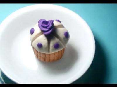 Clay Modeling of cupcake