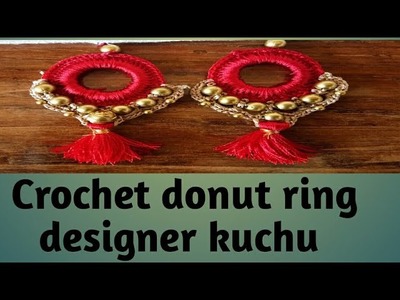 Crochet donut ring designer kuchu