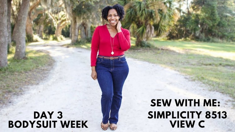 Day 3 Bodysuit Week: Sew With Me: Simplicity 8513 View C: Easy Sew