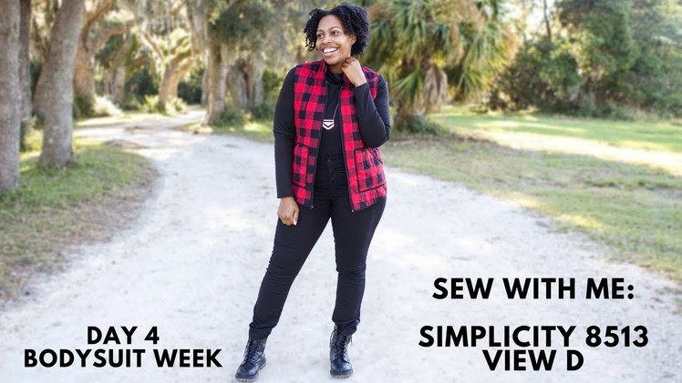 Day 4 Bodysuit Week: Sew With Me: Simplicity 8513 View D: Easy Sew