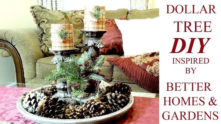 DIY Dollar Tree Christmas Decor Ideas | Better Homes & Gardens Inspired LED Candles