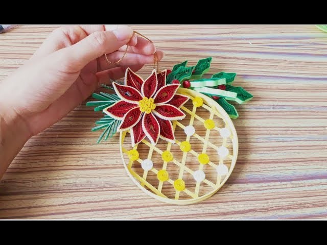 DIY Paper Quillings -Christmas Decoration - Easy & Simple  Christmas design34
