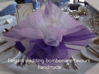Elegant and Unique Wedding Bomboniere Favours Ideas