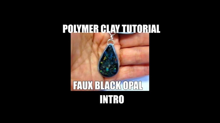 Faux black opal tutorial intro