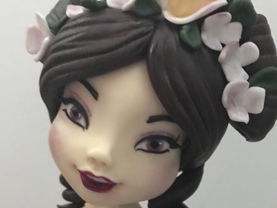 Geisha with fondant