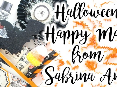HAPPY MAIL. Halloween Happiness from Sabrina Ann!