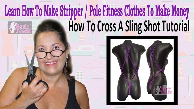How To Criss Cross My Custom Made Sling Shots For Strippers And Exotic Dancers #10