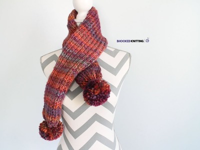 How to Knit a Scarf for Beginners - Easy Knit Scarf