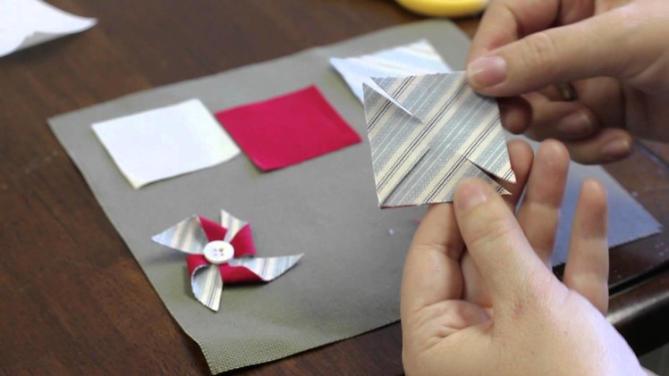 How to Make 3-Dimensional Pinwheels by Kimberbell Designs