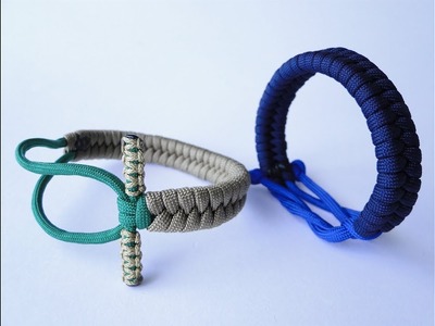 How to Make a Fishtail Paracord Survival Bracelet with the "Cow Hitch" Stop Knot Closure