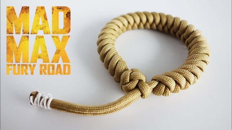 How to Make a Mad Max Snake Knot Paracord Bracelet 2.0 Tutorial (Alternate Method)