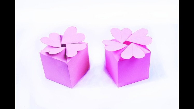 How to make a paper Heart box?