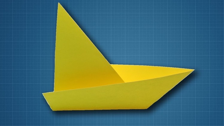 How to Make a Paper Sailboat | Origami Sailing Boat Making Tutorial