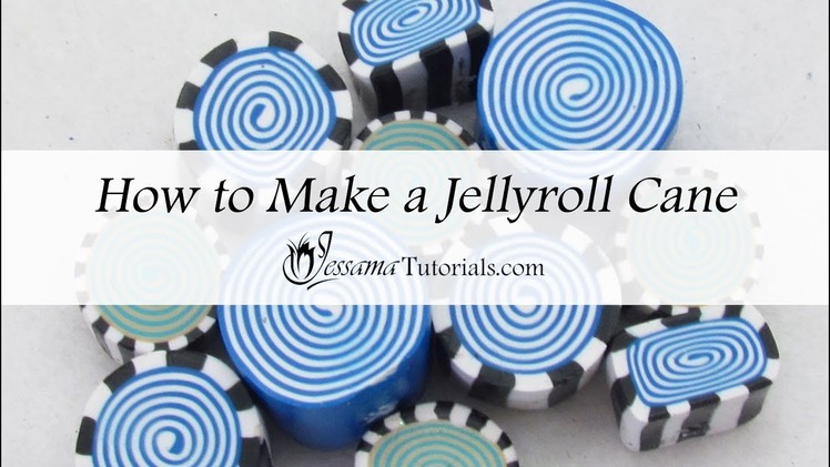 How to Make a Polymer Clay Jellyroll Cane