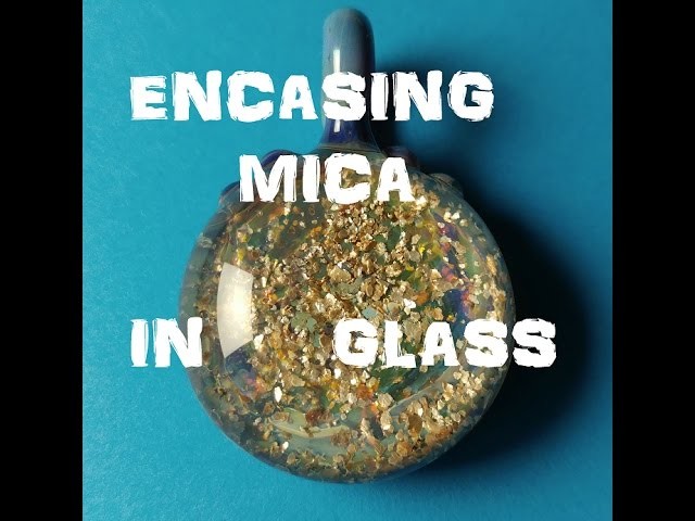 How To Make an Encased Mica Glass Pendant