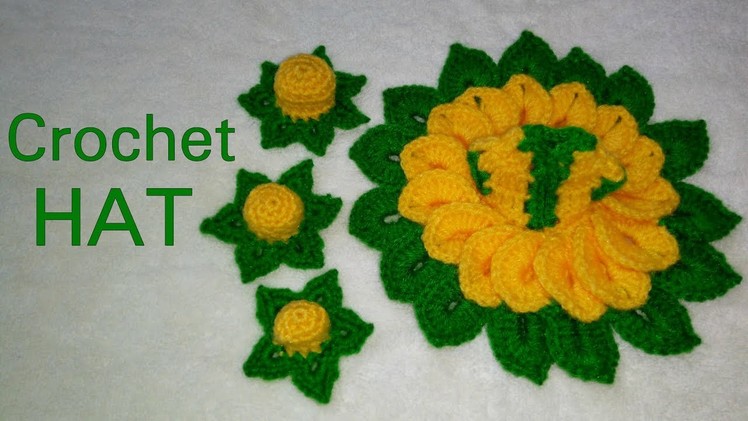 How to make Crochet HAT for Kanha Ji