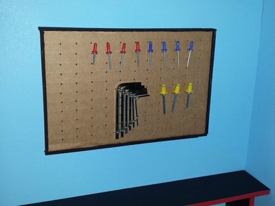 How to make Doll Tools and Pegboard