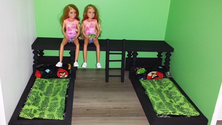 How to make Doll Twin Beds