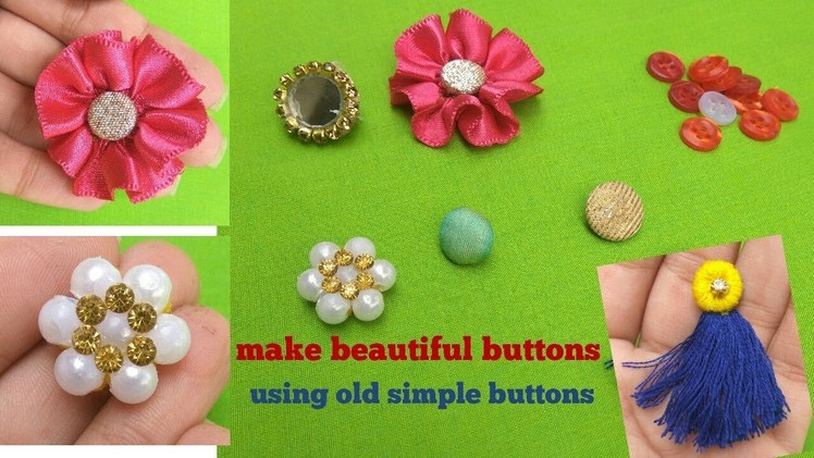 How to make fancy buttons at  home