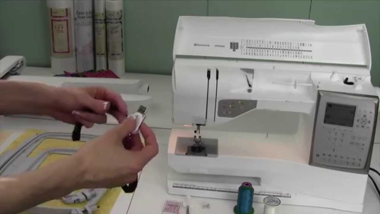 Husqvarna Viking Topaz 20 57 Getting Started with Embroidery