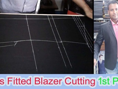 ►  Men's Fitting Blazer Cutting Easy Method | Blazer Cutting  1st Part | OBSESS Tailors
