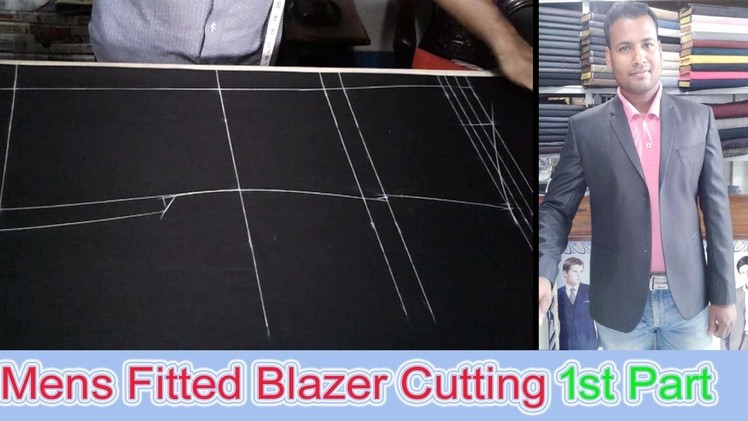 ►  Men's Fitting Blazer Cutting Easy Method | Blazer Cutting  1st Part | OBSESS Tailors
