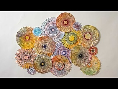 Mixed Media Fun With Spirographs with Barb Owen - HowToGetCreative.com