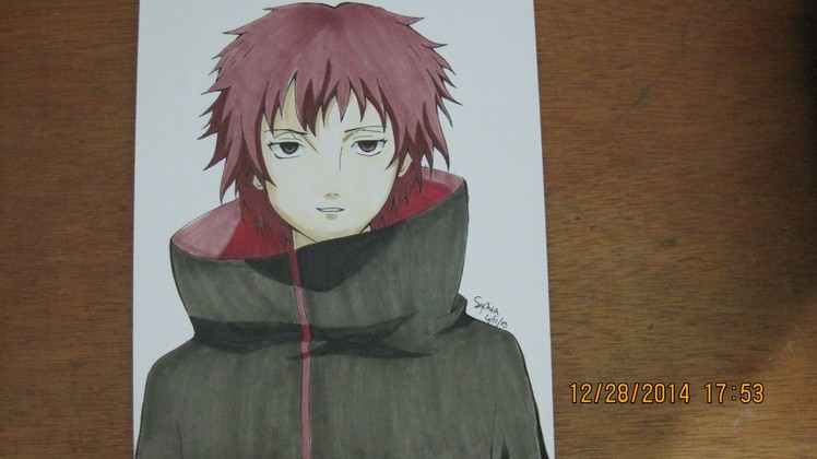 Naruto Shippuden- Drawing and Coloring Sasori