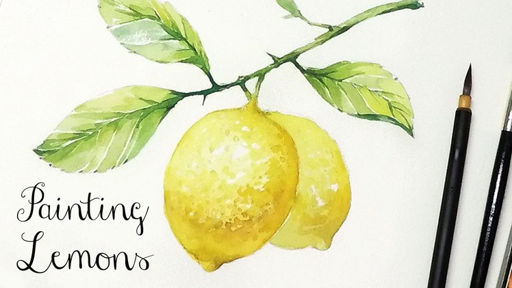 Painting Lemons - Real Time