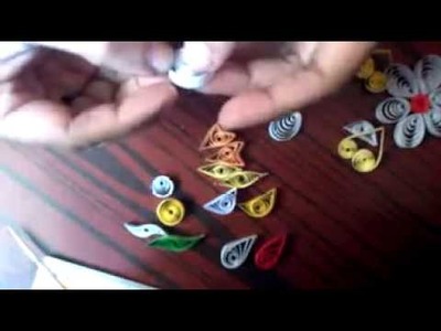 Paper quilling Basic Shapes
