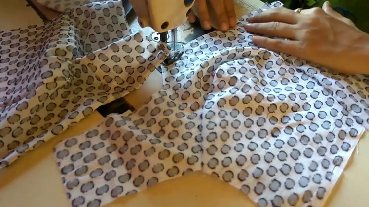 Princes cut blouse stitching