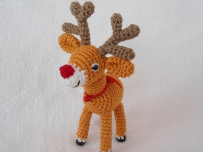 Reindeer crochet tutorial