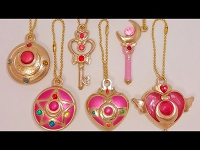 Sailor Moon Diecast Charms Gashapon 20th Anniversary 2014 Unboxing & Review