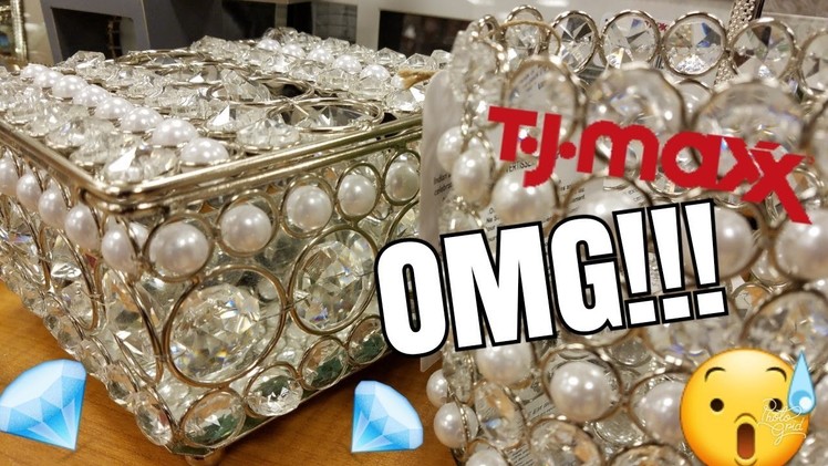 SHOP WITH ME: SO MUCH GLAM AT TJMAXX | HOME DECOR INSPO | NOVEMBER  2017