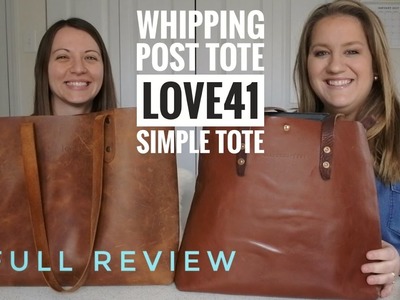 The Best Totes Compared | FULL REVIEW (Whipping Post Tote vs. Love41 Simple Tote)