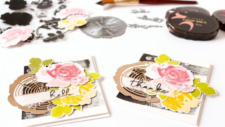 Tips For Stamp Layering Stamps - Altenew Crafty Friends Blog Hop