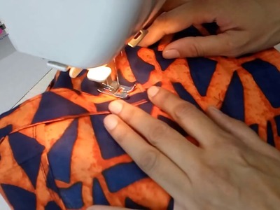 लूप बटन वाली बाजू कैसे बनाये How to cut and stitch loop sleeves