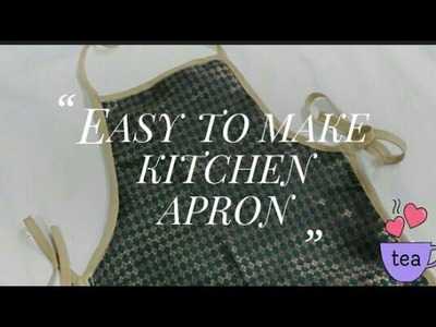 Very easy to sew: Kitchen Apron