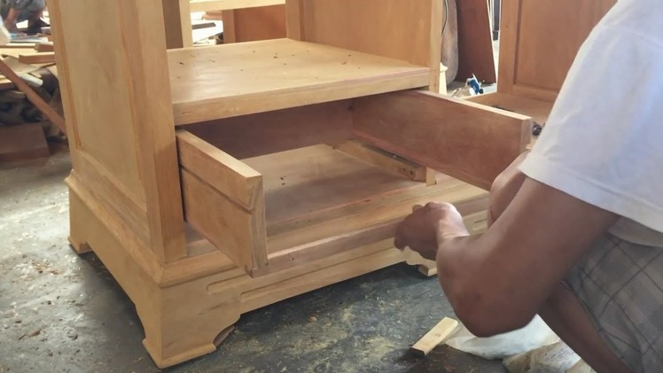 Woodwoking Most Modern In The World - How to Making Drawer Cabinets Easiest