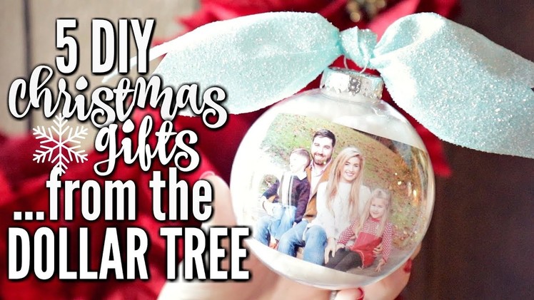 5 DOLLAR TREE DIY CHRISTMAS GIFTS | CHEAP CHRISTMAS GIFT IDEAS | PART 2 | LoveMeg