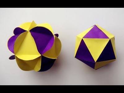 ABC TV | How To Make 3D Ball Paper Flower - Craft Tutorial | 2 Method