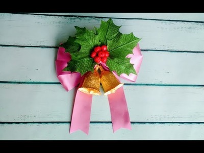 ABC TV | How To Make Christmas Bells From Crepe Paper - Craft Tutorial