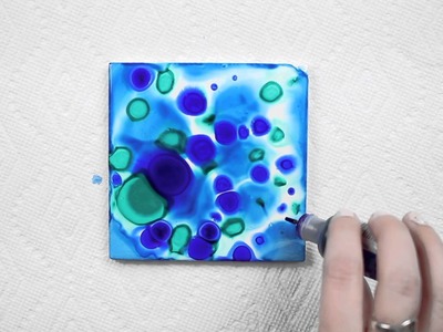 Alcohol Ink Coasters